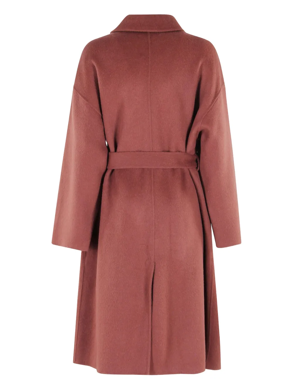 Isabelle Blanche fringed-detail belted coat | Double Breasted & Peacoats | Image 2