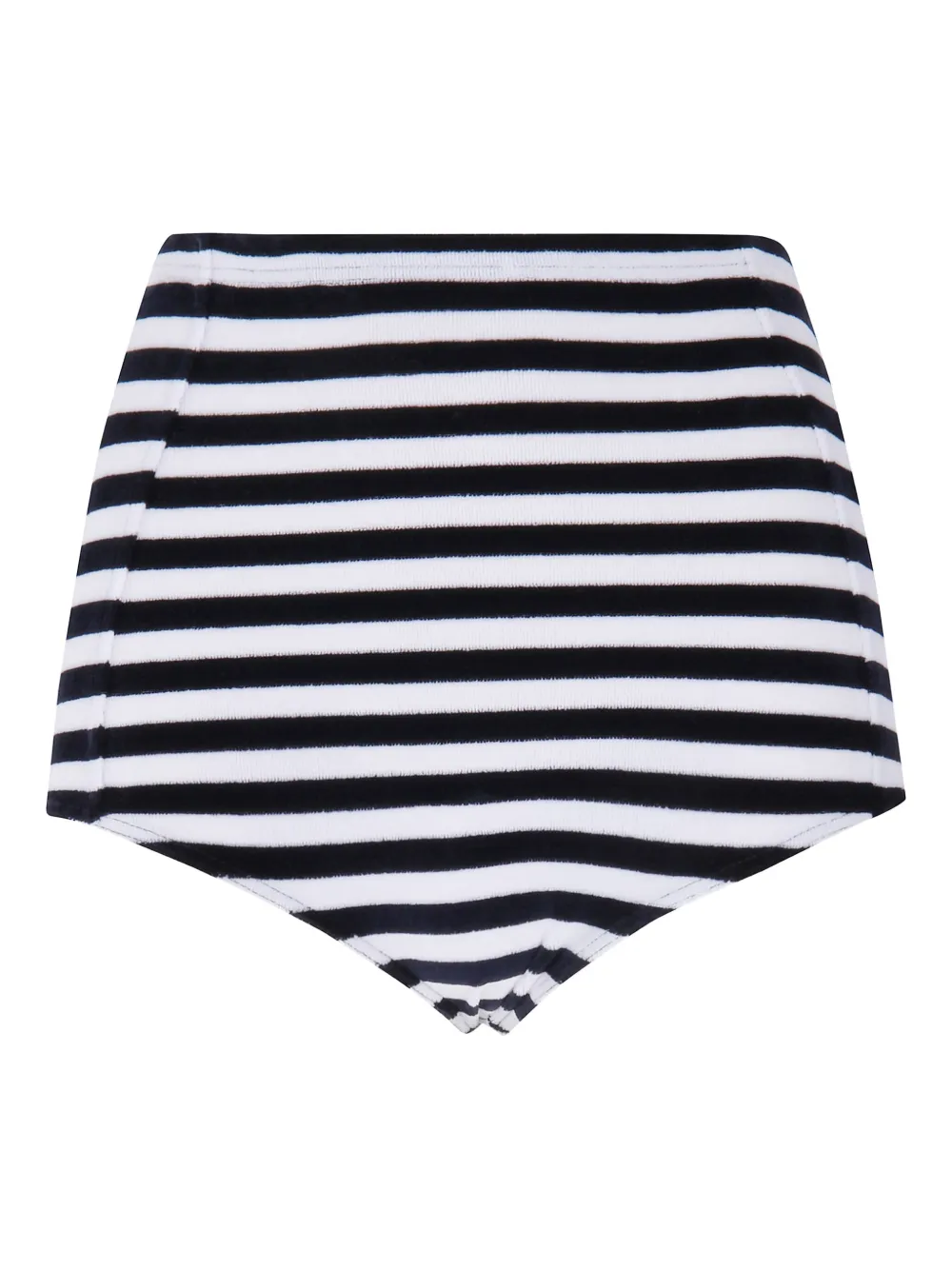 Fiorucci striped-pattern shorts | azul | Image 1