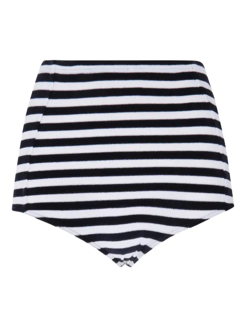 Fiorucci striped-pattern shorts