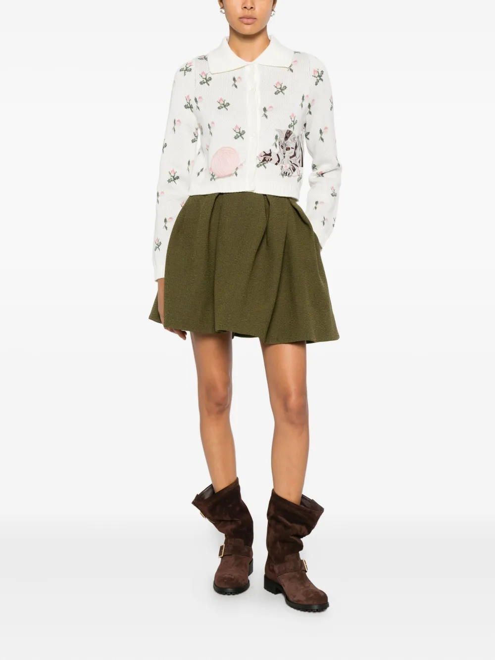 House Of Sunny Time To Play Cardigan In Neutral