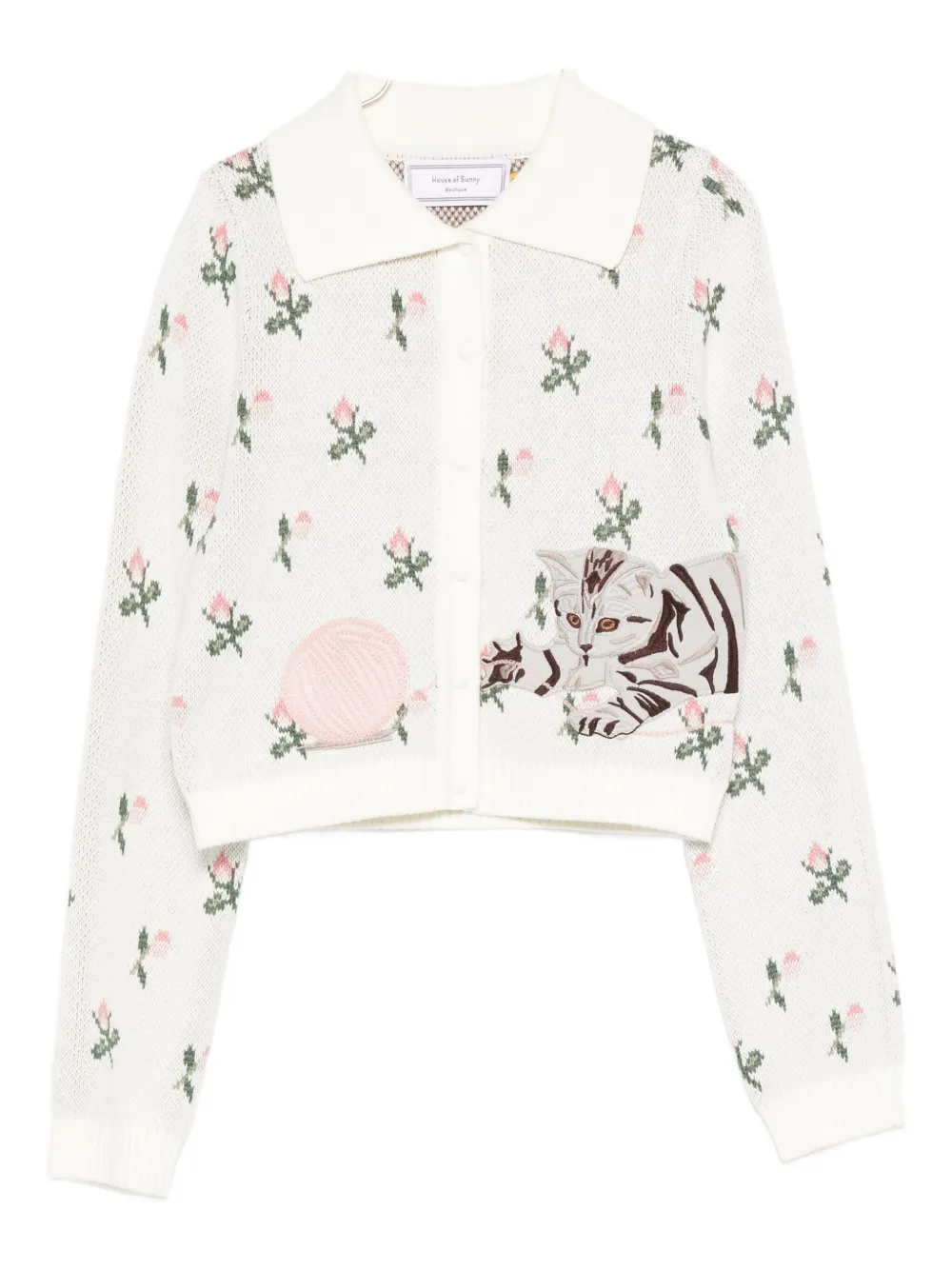 House Of Sunny Time To Play Cardigan In Neutral