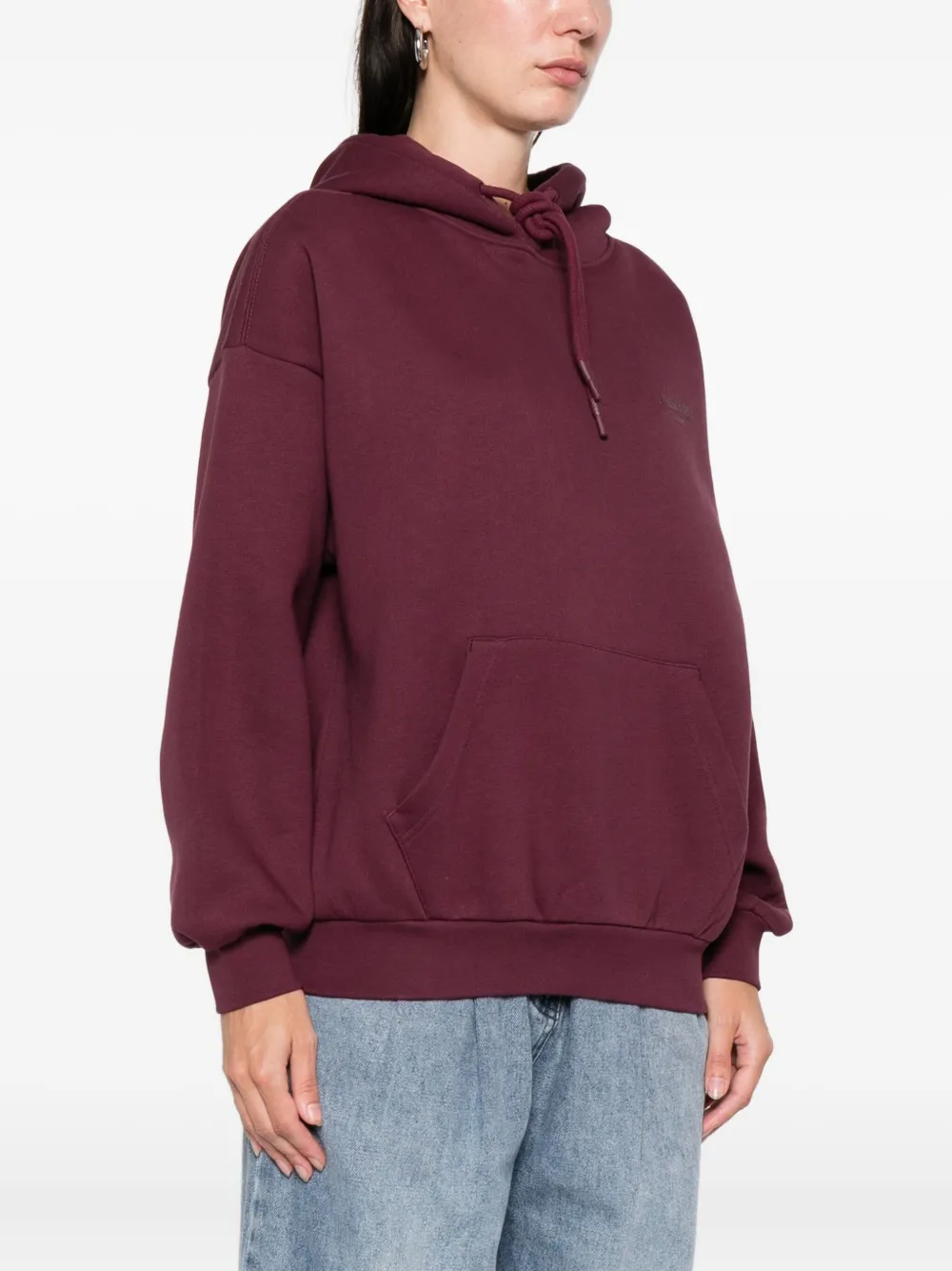 Wrstbhvr Studio V12 Drawstring Hoodie In Pink