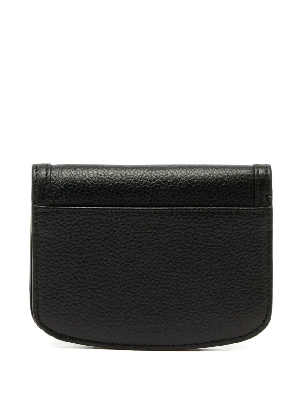 Bally Deco portemonnee met logoplakkaat - Zwart