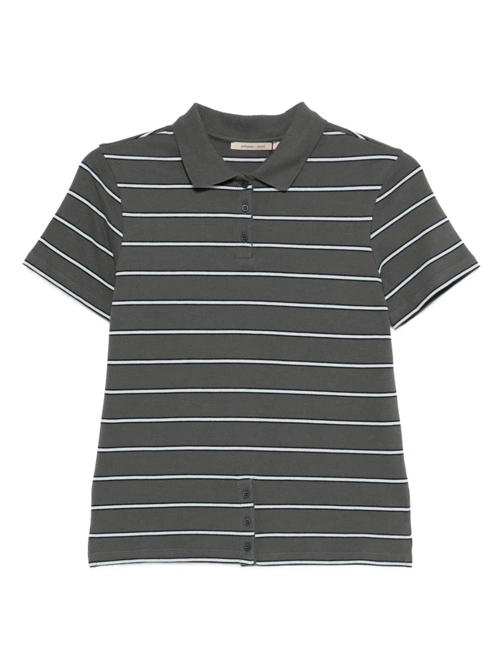 Paloma Wool Julieta striped buttoned top | Grau | Image 1