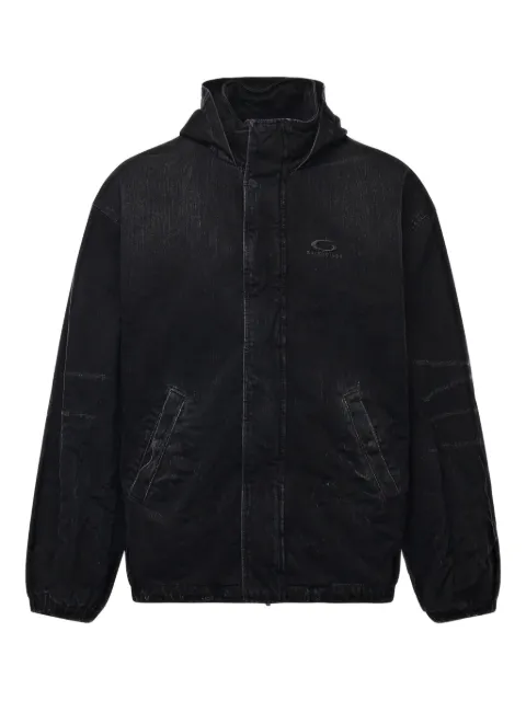 Balenciaga hooded cotton jacket