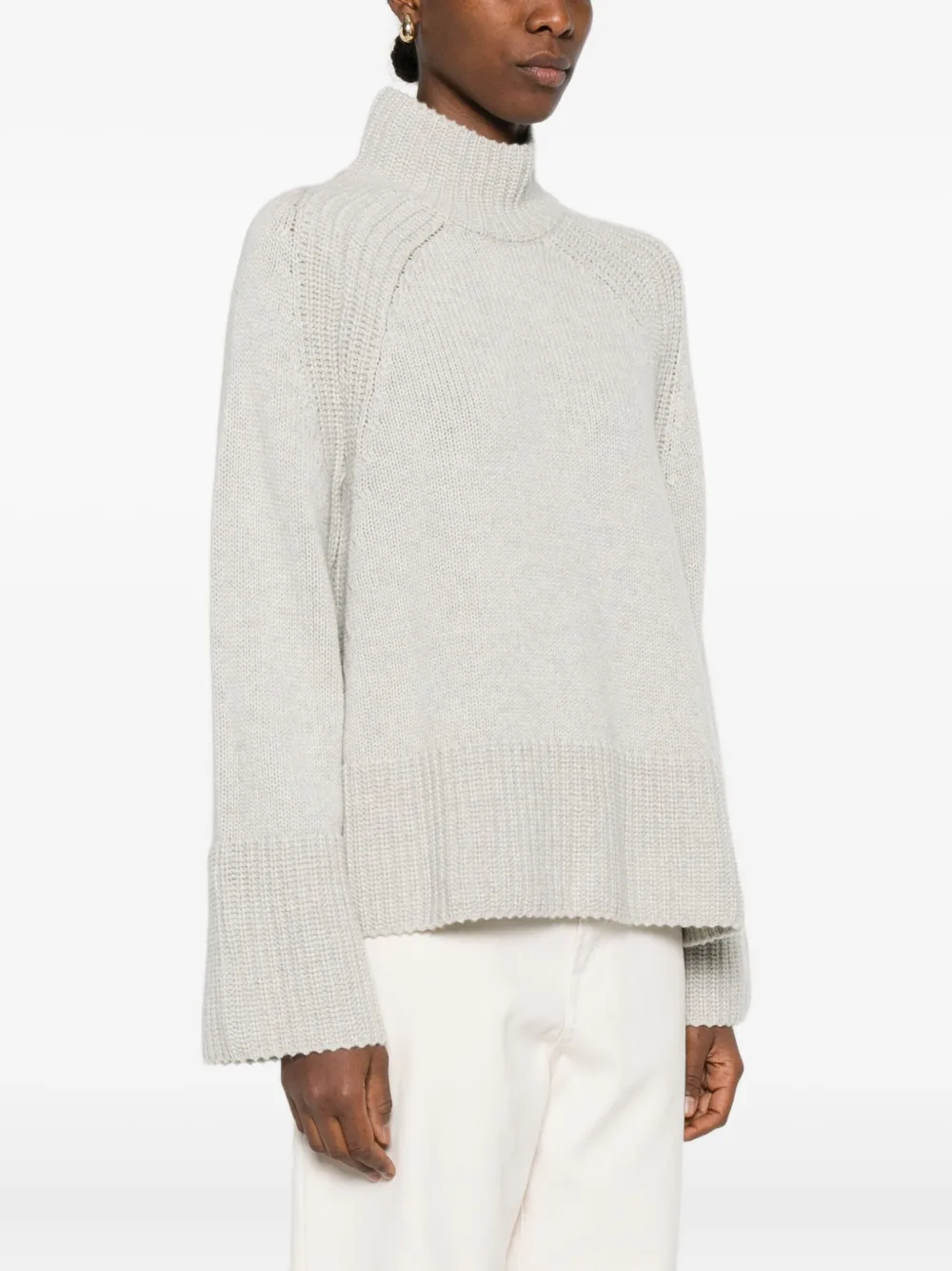 kujten Madge kasjmier trui Grijs