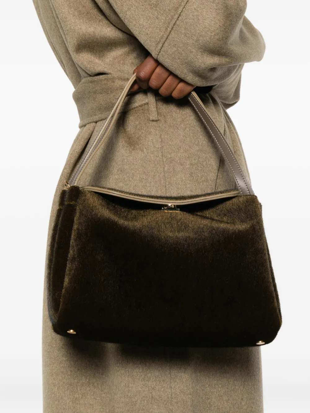 Themoirè Bolsa tote com recortes | Image 2