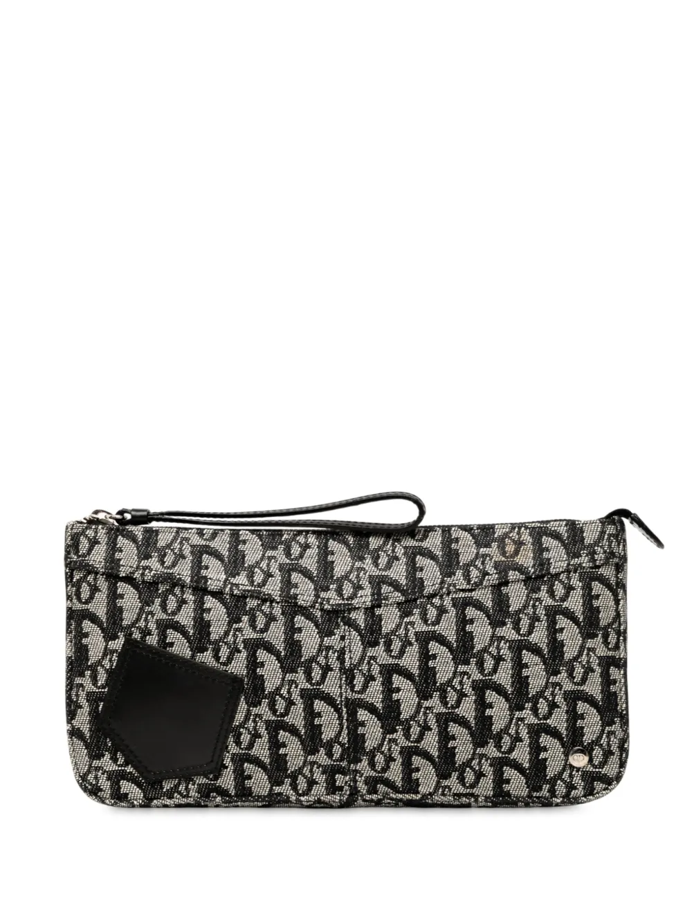 Christian Dior Pre-Owned 2002 Diorissimo Trotter Canvas Wristlet Christian Dior Pre-Owned 2002 Diorissimo Trotter Canvas Wristlet