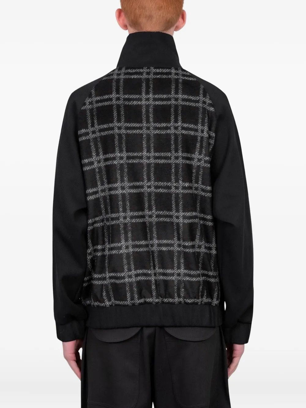 Vous Décidez Zip-up Bomber Jacket In Black