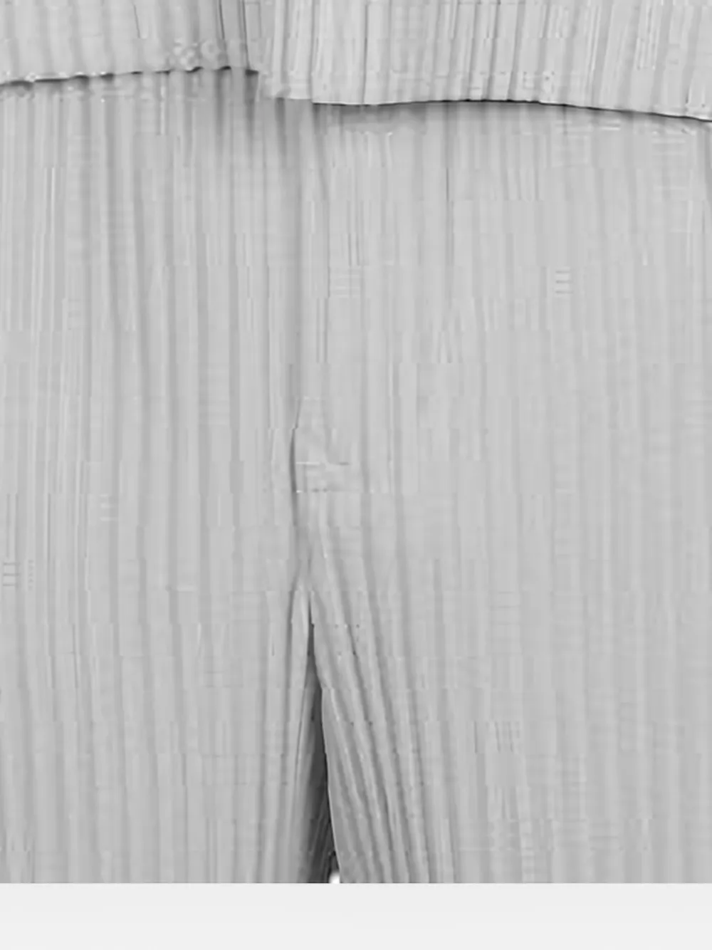 Homme Plissé Issey Miyake pleated polo shirt - Grigio