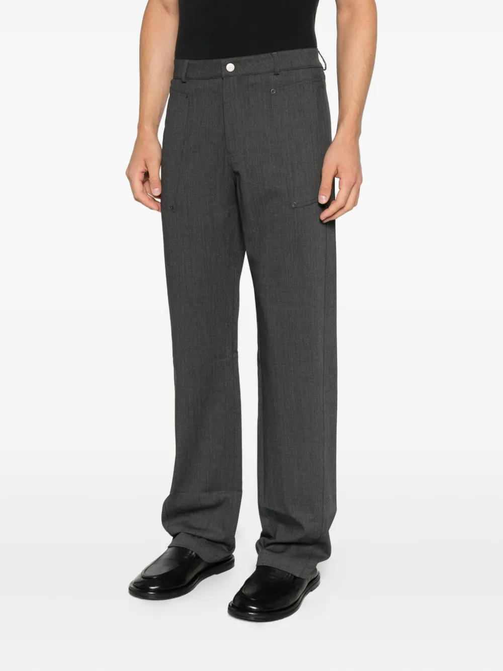 Paloma Wool Orlando Pocket Trousers In Gray