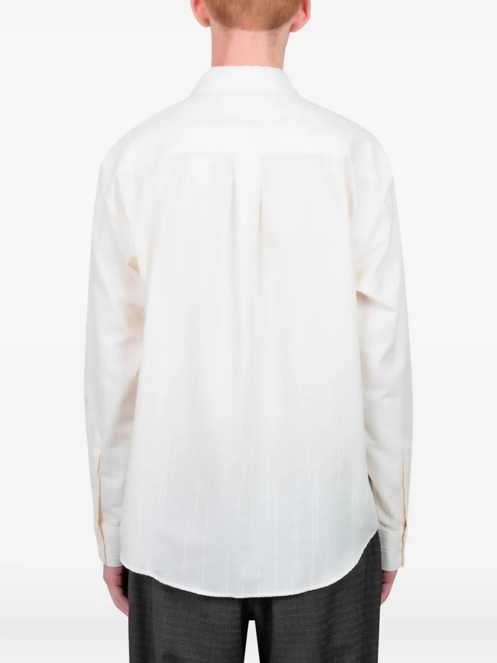 Vous Décidez Made Shirt In White