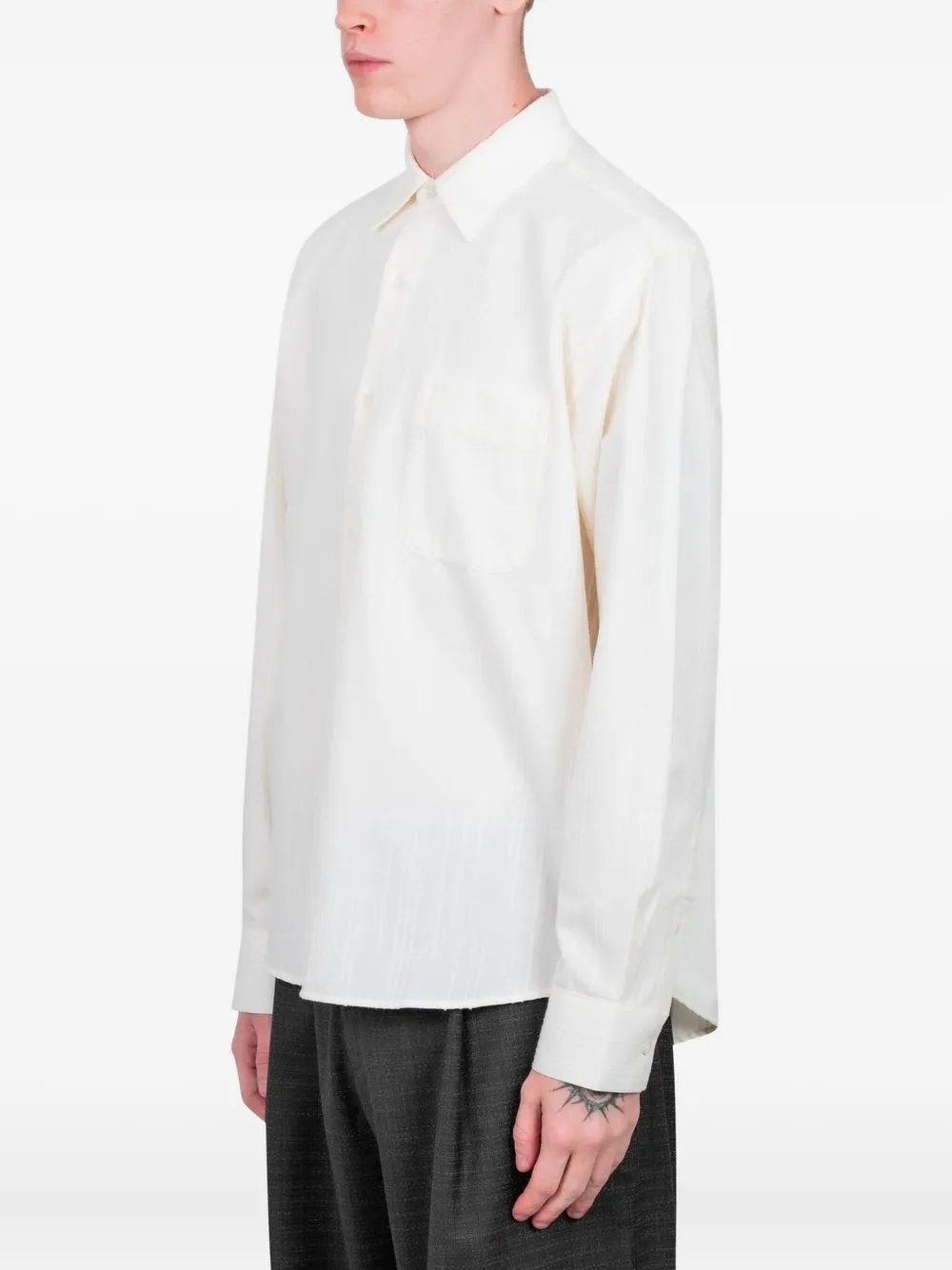 Vous Décidez Made shirt - Wit