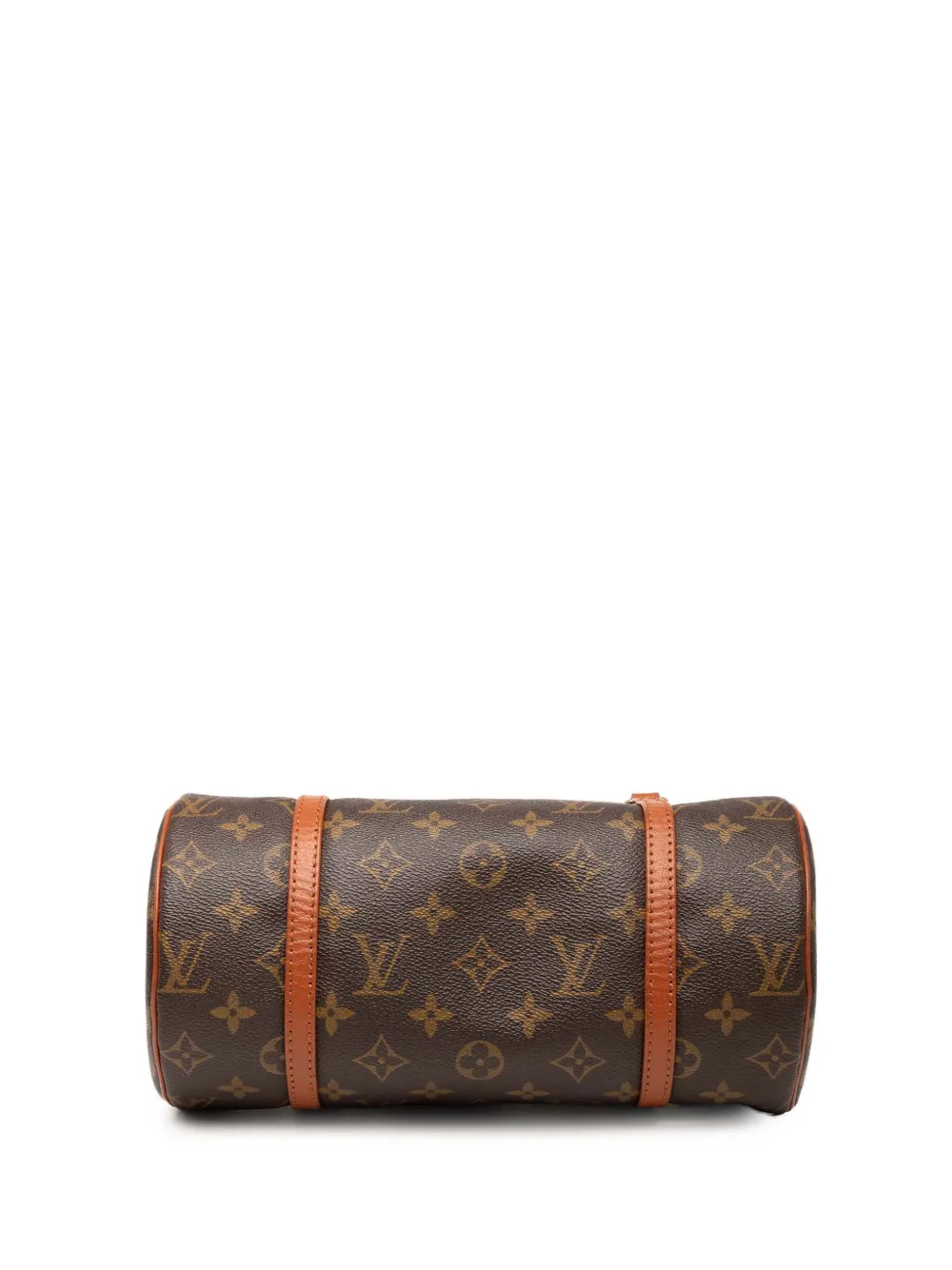 Pre-owned Louis Vuitton 1994 Monogram Papillon 26 Handbag In Brown