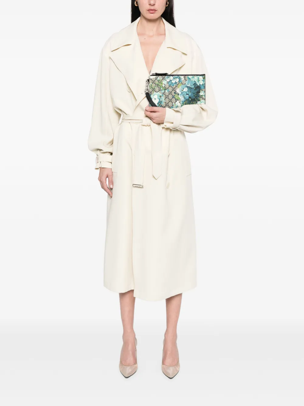 Gucci Pre-Owned 2000-2015 GG Supreme Blooms clutch bag | Pre-Owned | Image 2