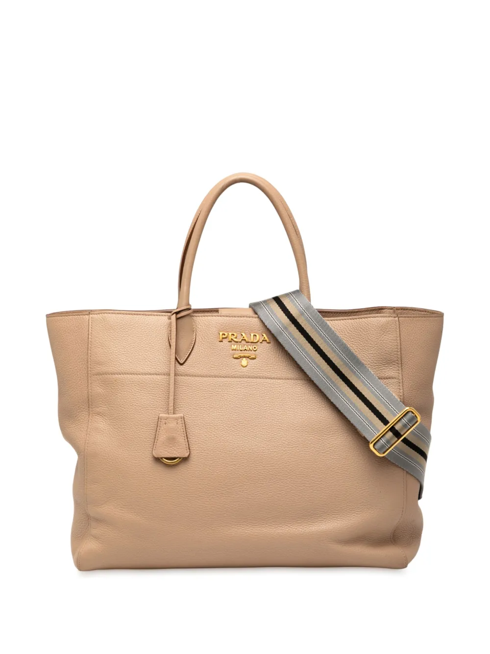 Prada Pre-Owned 2013-2025 Vitello Phenix Open Convertible Tote satchel Prada Pre-Owned 2013-2025 Vitello Phenix Open Convertible Tote satchel