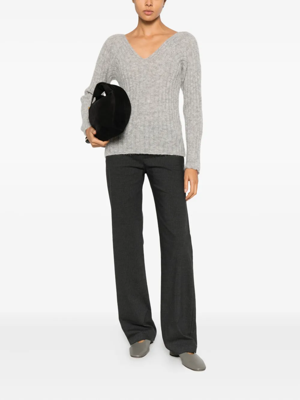 Paloma Wool suéter Vita de canalé con cuello en V | Suéteres | Image 2