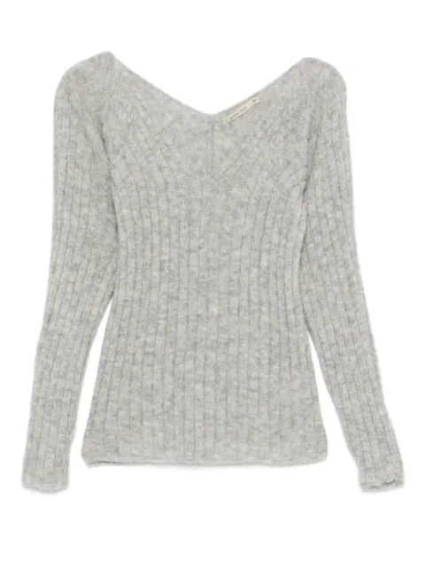 Paloma Wool Vita V-neck ribbed sweater