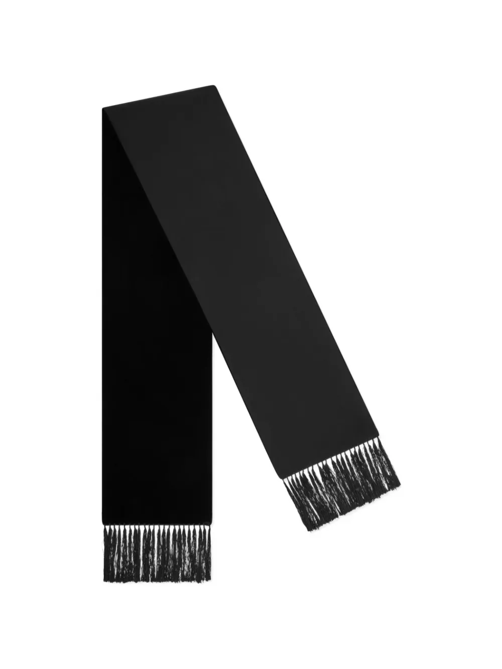 TOM FORD fringed scarf - Nero