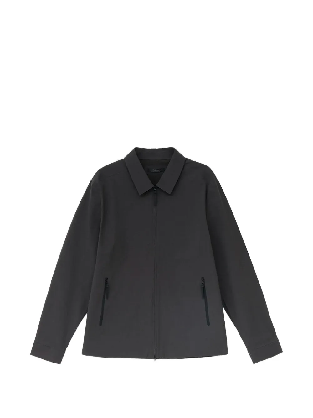 Hiking Patrol zip-front shirt - Nero