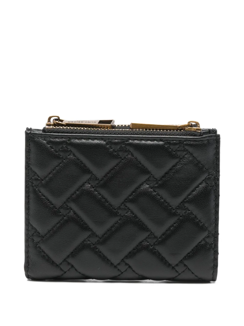 Kurt Geiger London mini quilted wallet - Zwart
