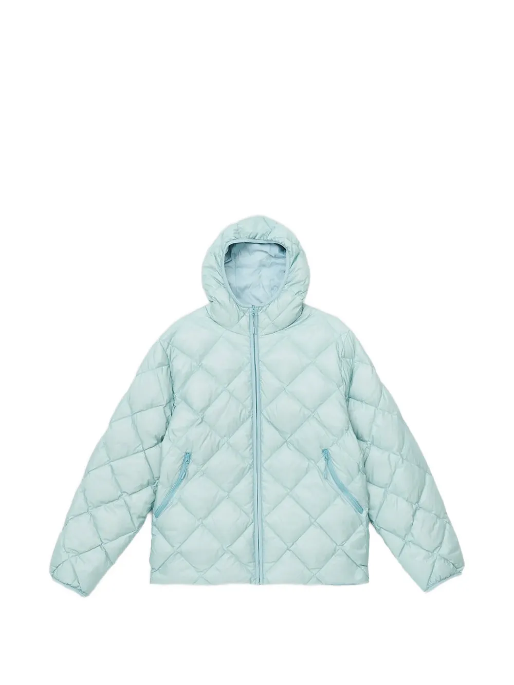 Hiking Patrol hooded quilted jacket - Blu
