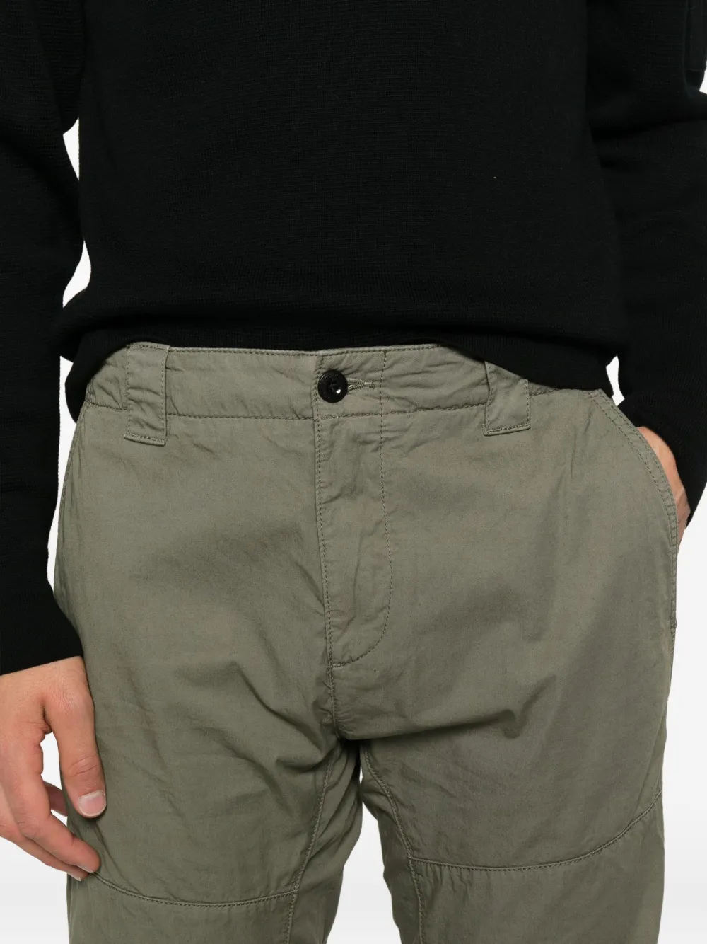 C.P. Company Broek met vlakken Groen