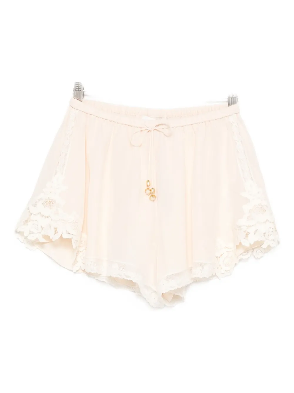 ZIMMERMANN lace-trim shorts | Neutrals | Image 1