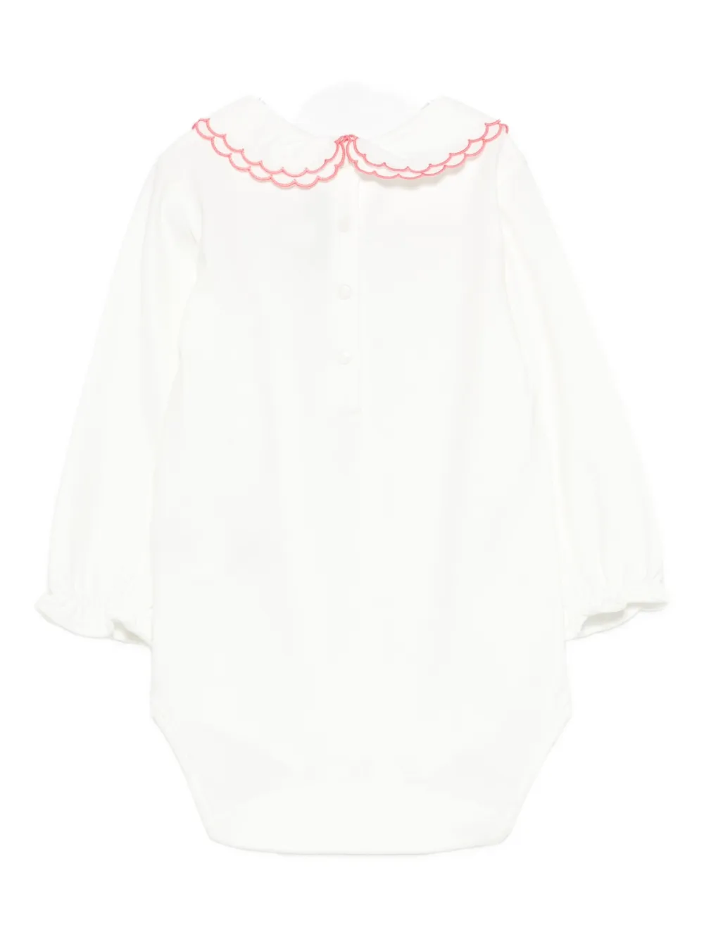 Tartine Et Chocolat embroidered babygrow - Wit