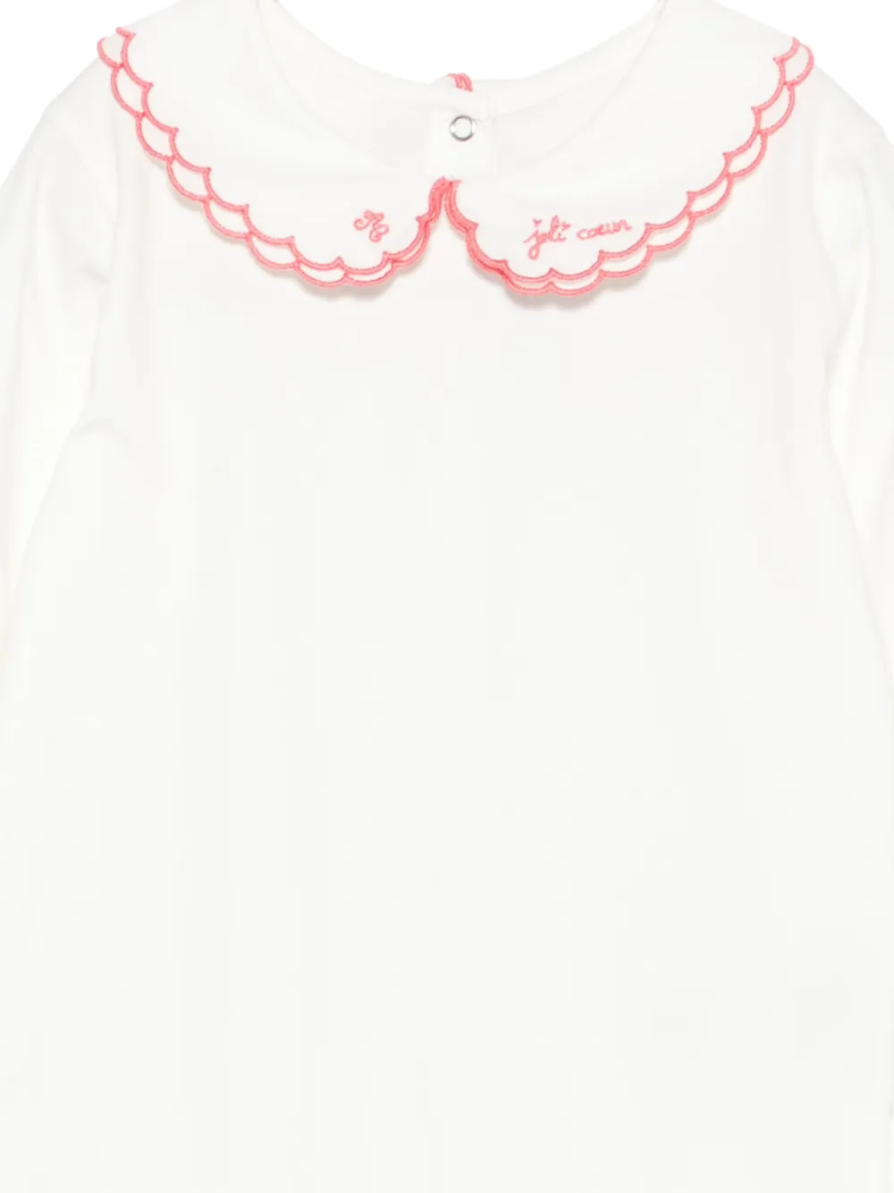 Tartine Et Chocolat Romper met borduurwerk Wit