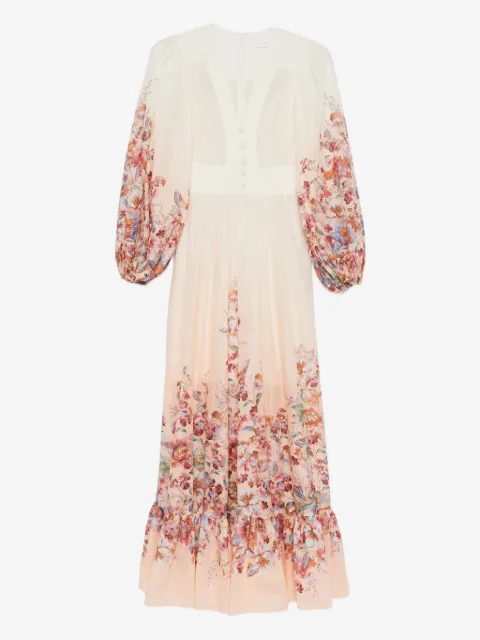 ZIMMERMANN Awaken plunge maxi dress
