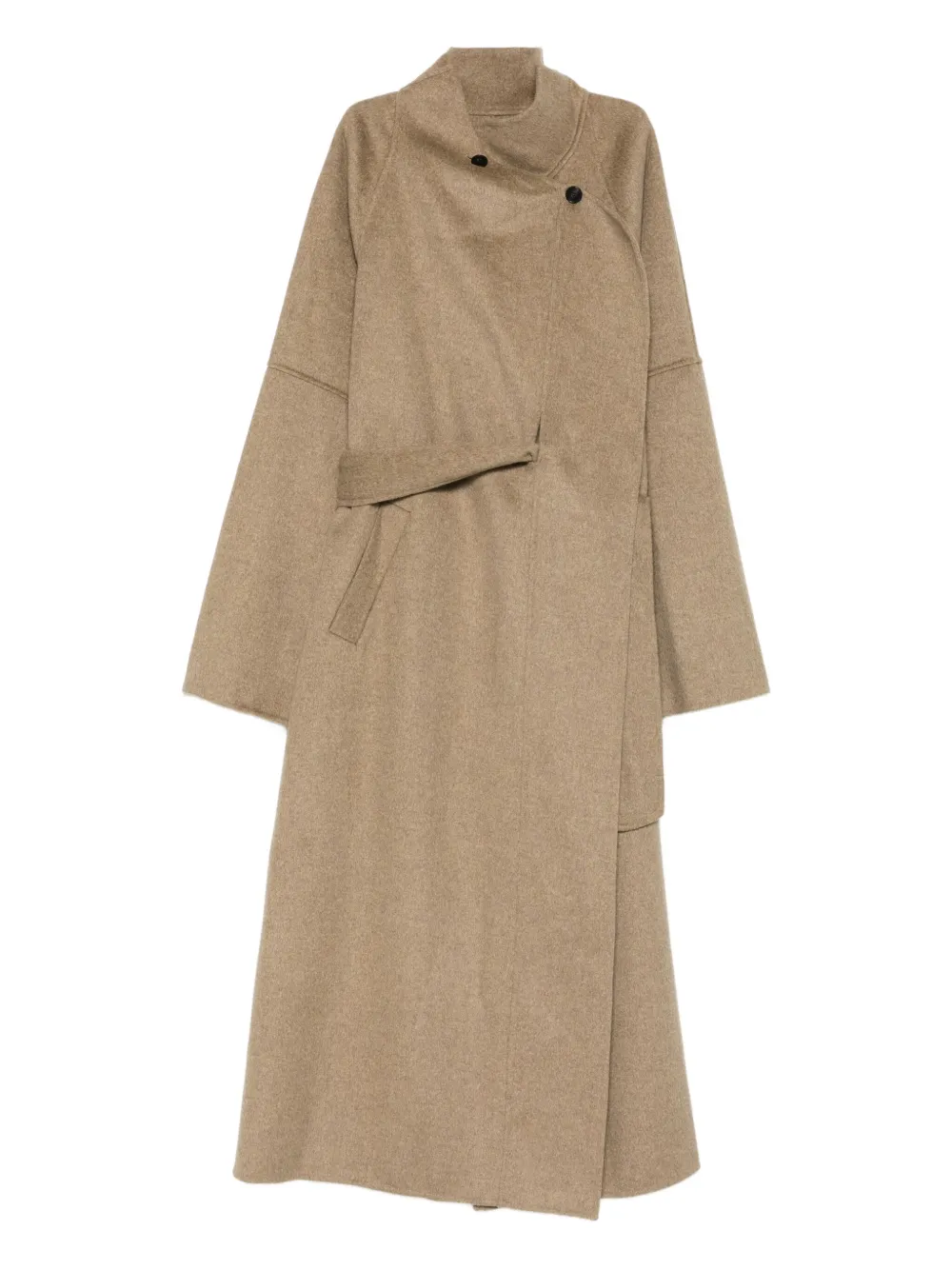 VIKTORIA CHAN Juliet button coat - Marrone