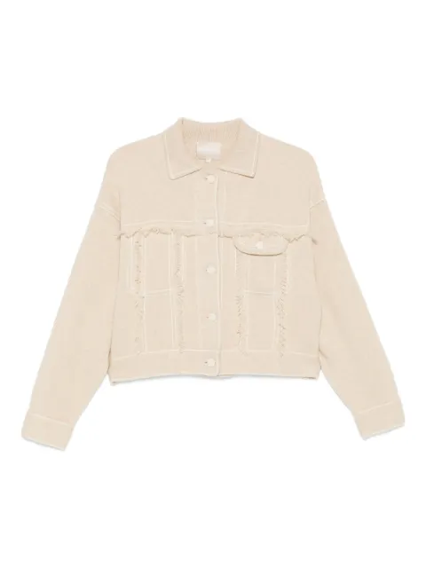 kujten Arya fringed buttoned jacket