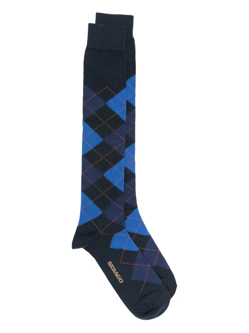 Sebago Argyle Socks In Blue