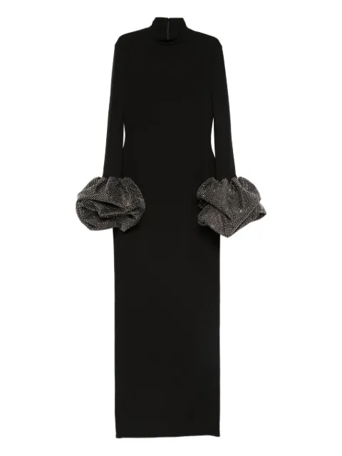 Solace London Viviana high-neck maxi dress