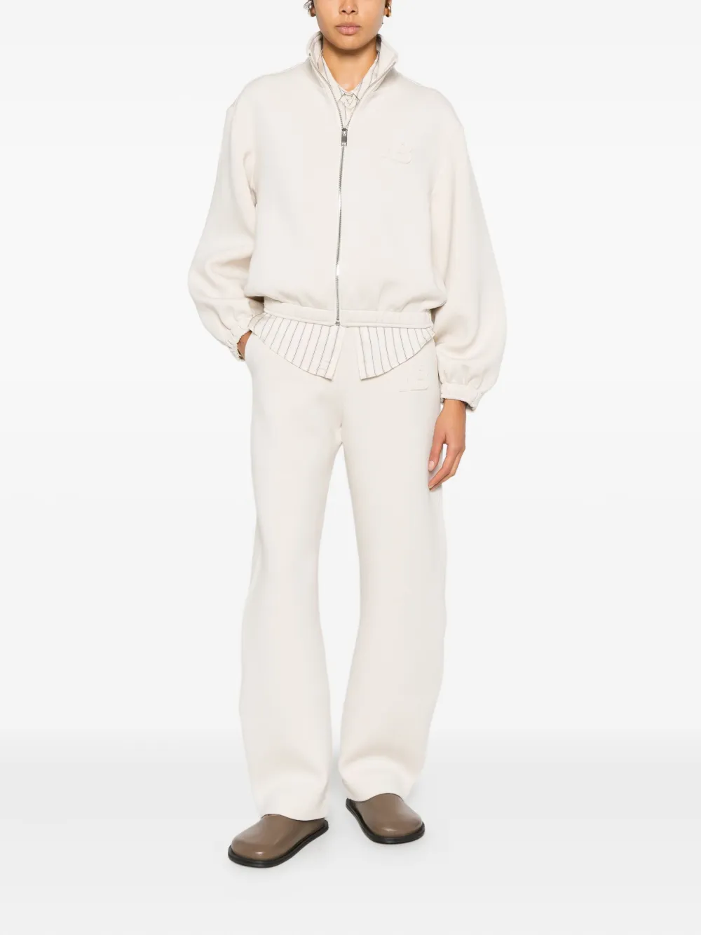 Wrstbhvr Zip-up Jacket In White