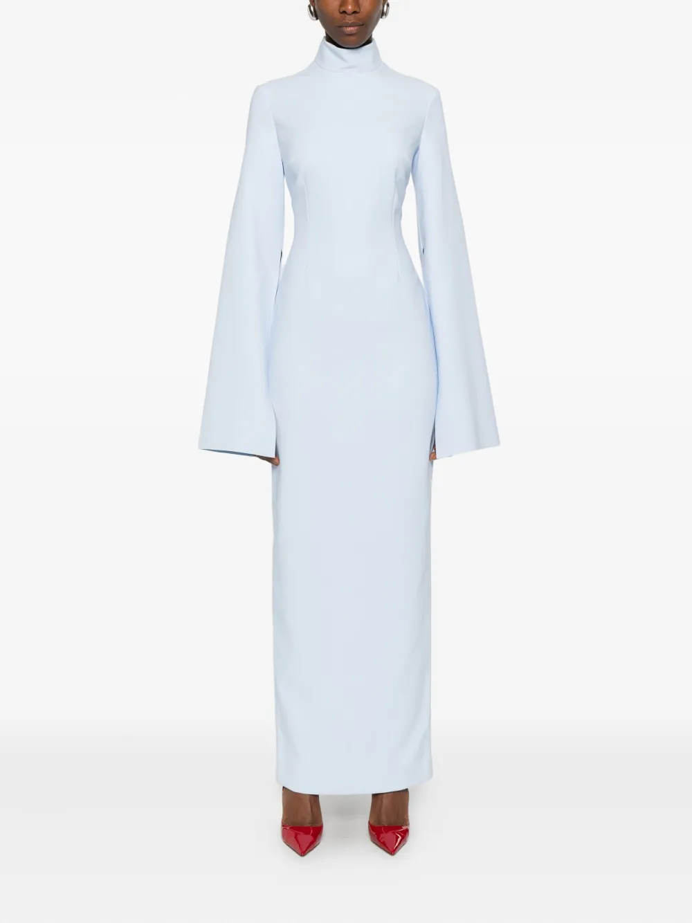 Solace London Josefine maxi dress - Blauw