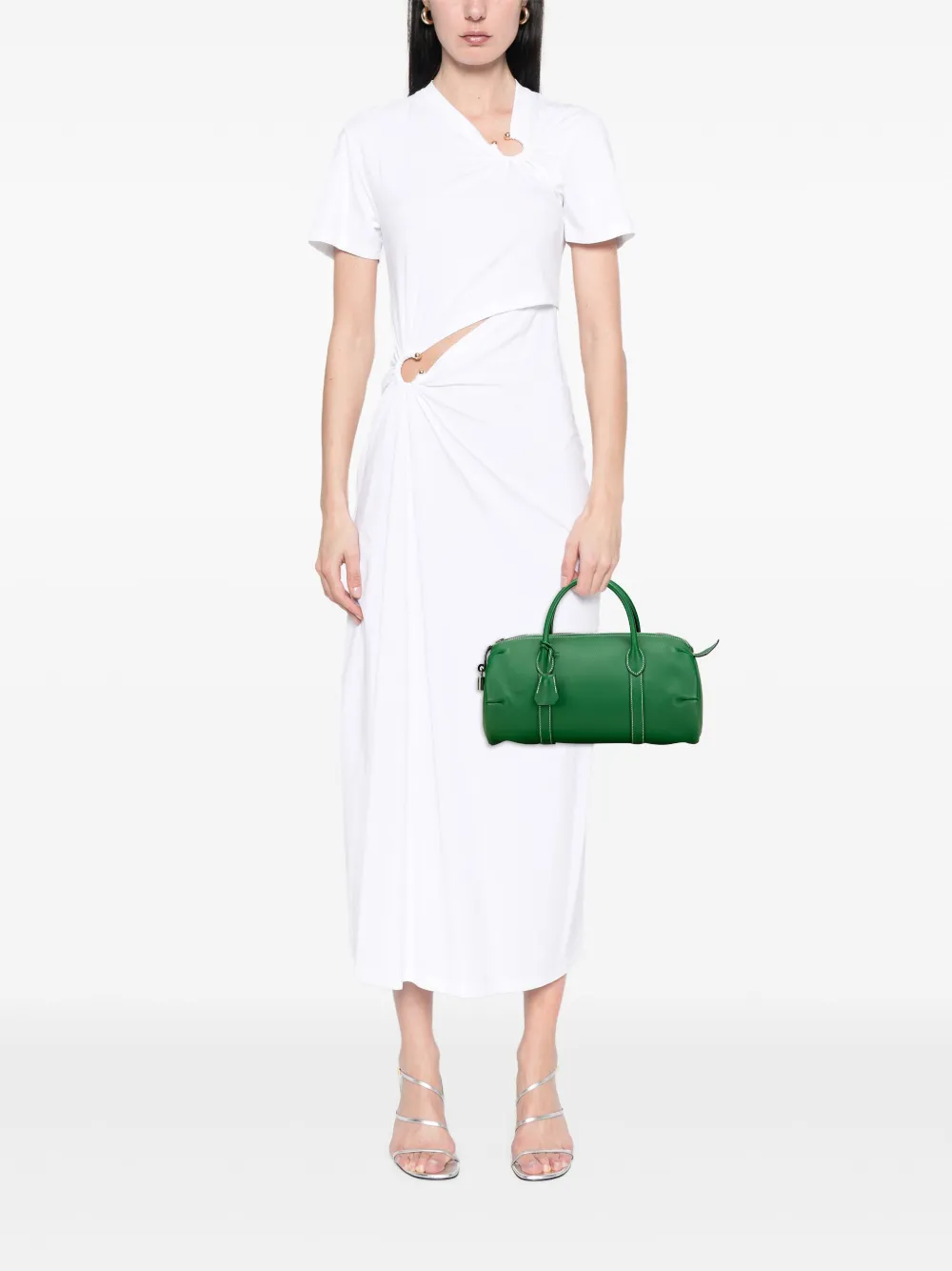 Hermès Pre-Owned 2010 Swift Polochon 1925 30 boston bag | Pre-Owned | Image 2