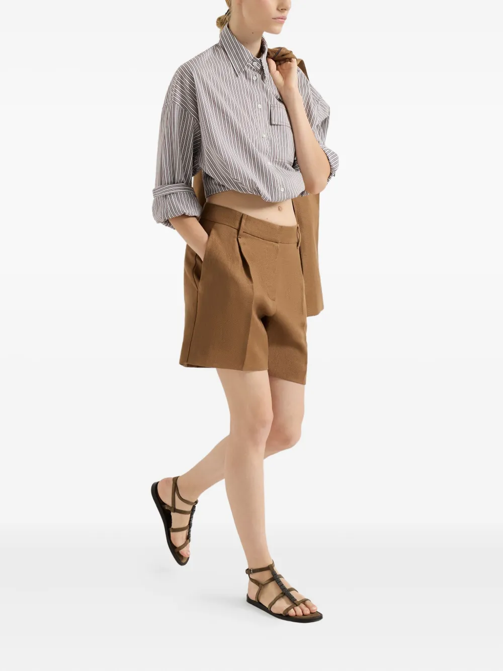 Brunello Cucinelli Sartorial shorts Bruin