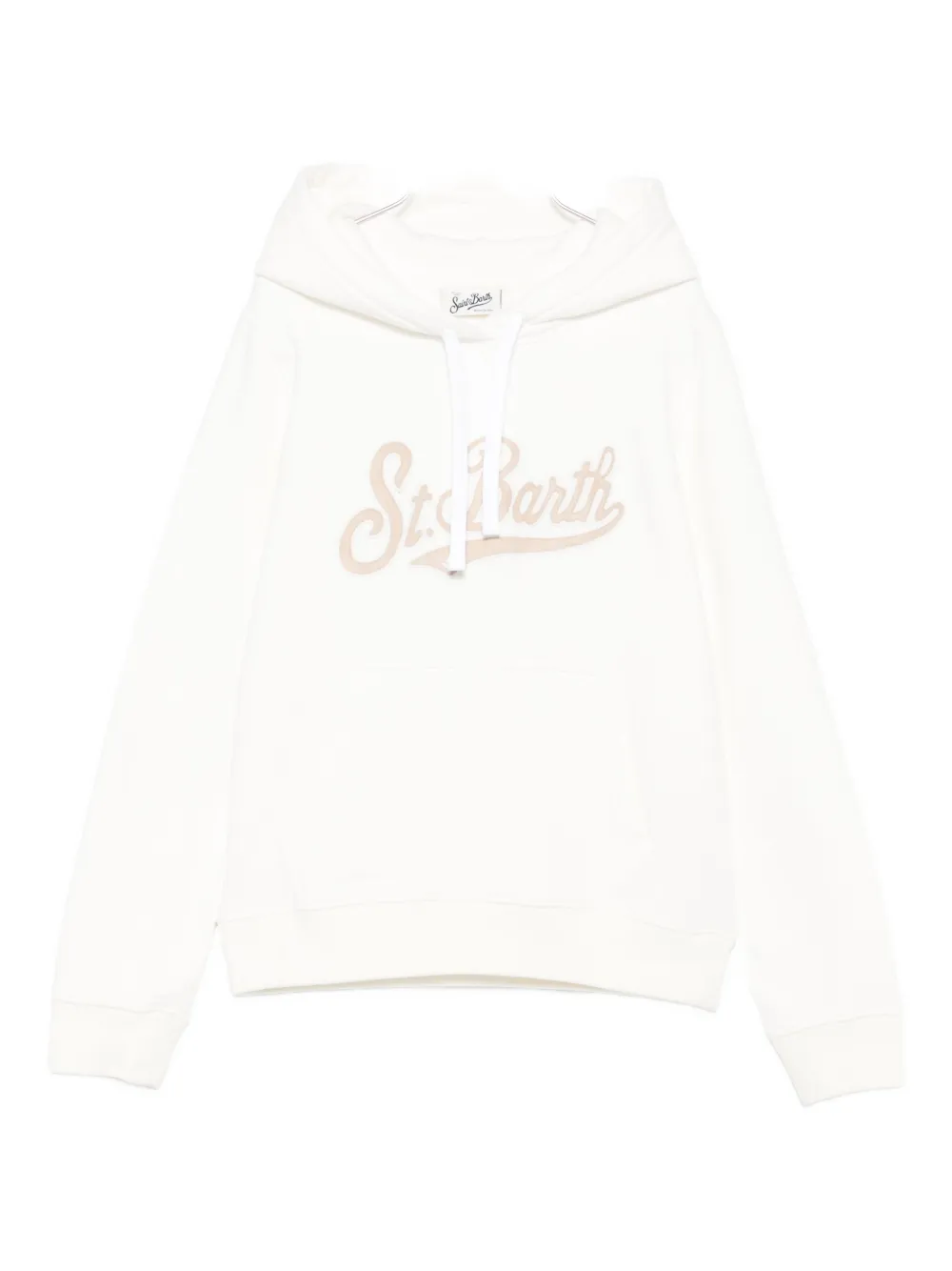 Mc2 Saint Barth Virginia Logo Sweatshirt In White