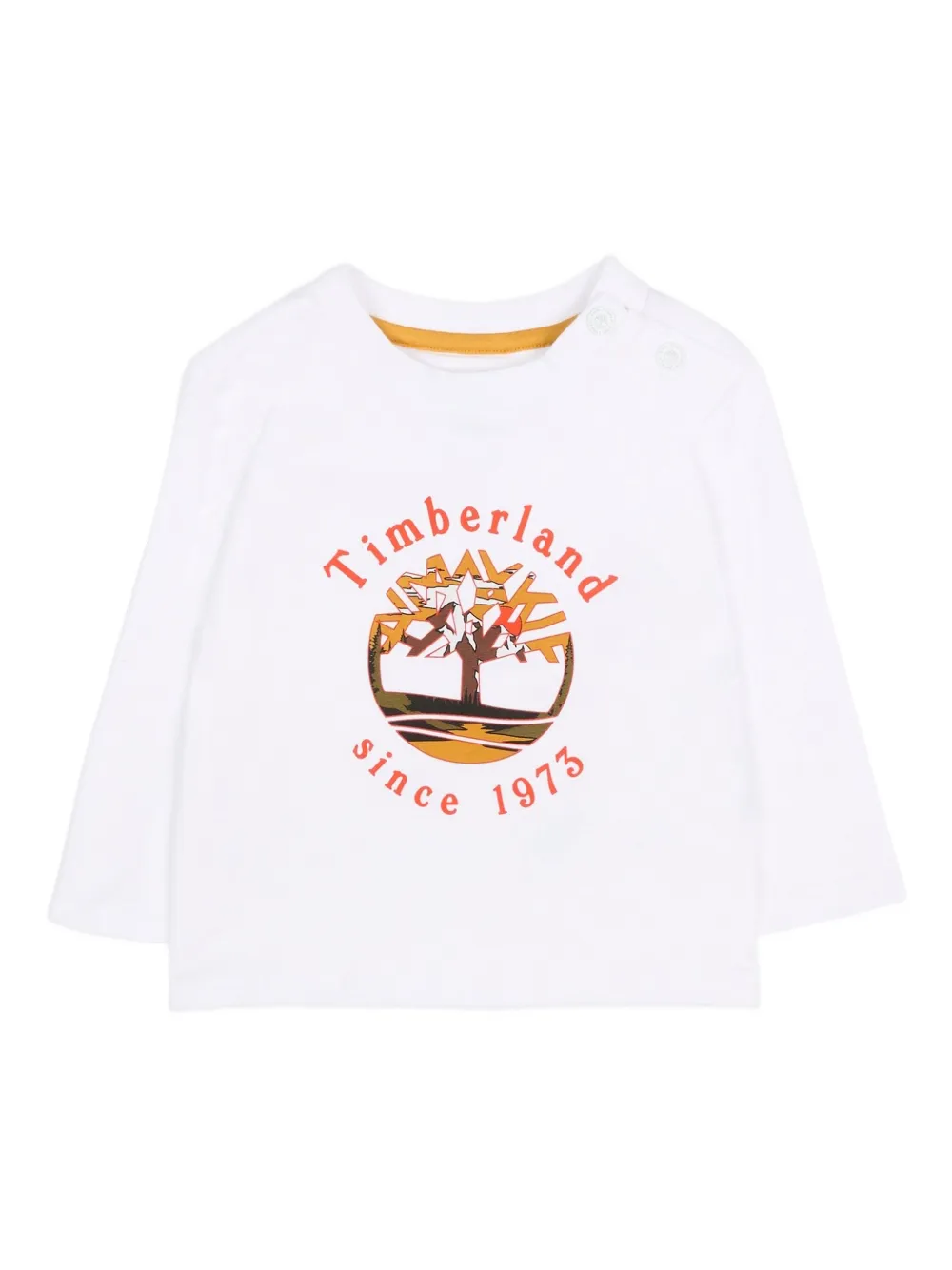 Timberland Kids long-sleeve T-shirt - Bianco