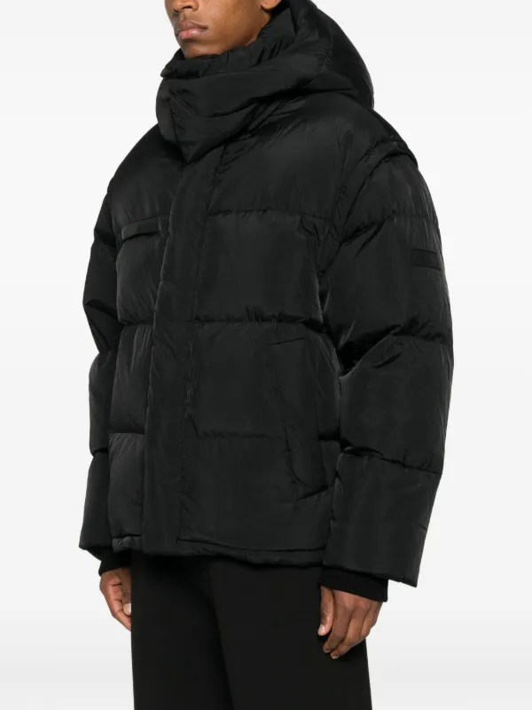 WRSTBHVR Dave V2 Puffer Jacket | Black | FARFETCH