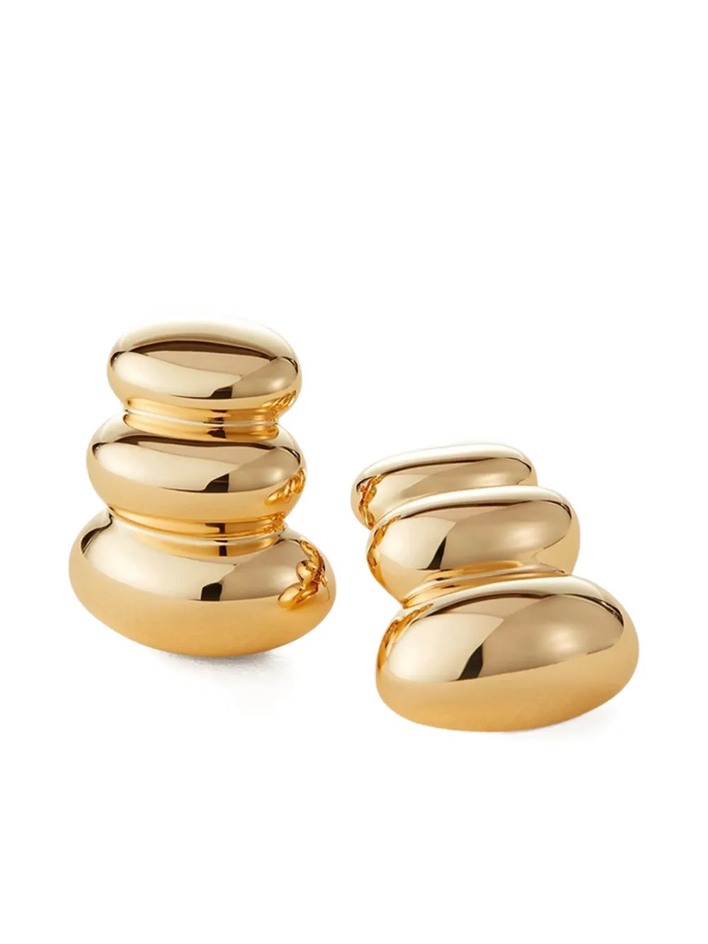 Jenny Bird Non-stop Earrings In Gold