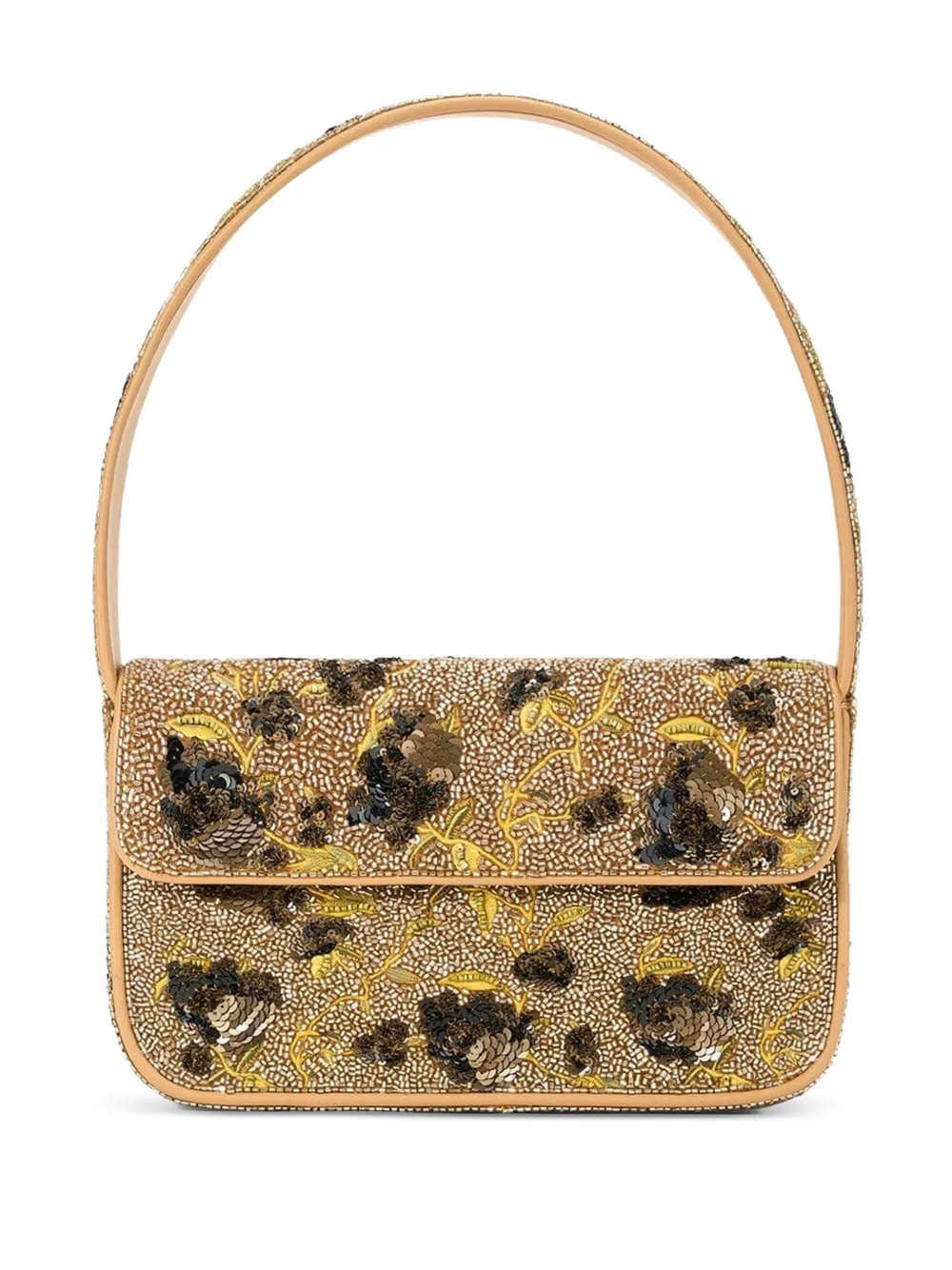 STAUD Tommy schoudertas Beige