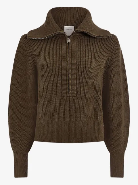 Varley Maura zip-fastening sweater