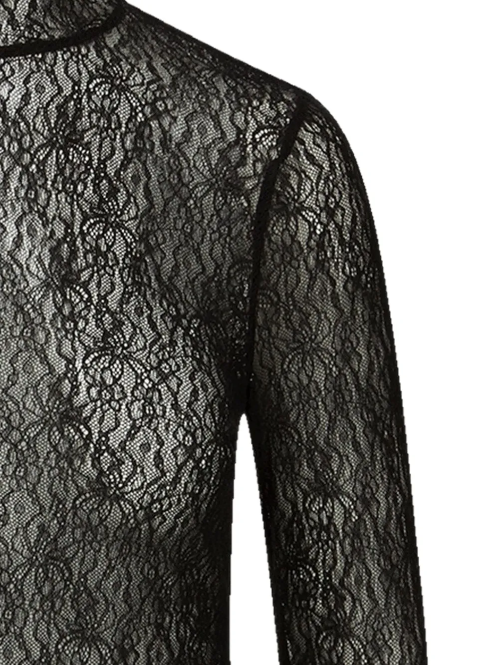 Veronica Beard Nate Lace Top In Black