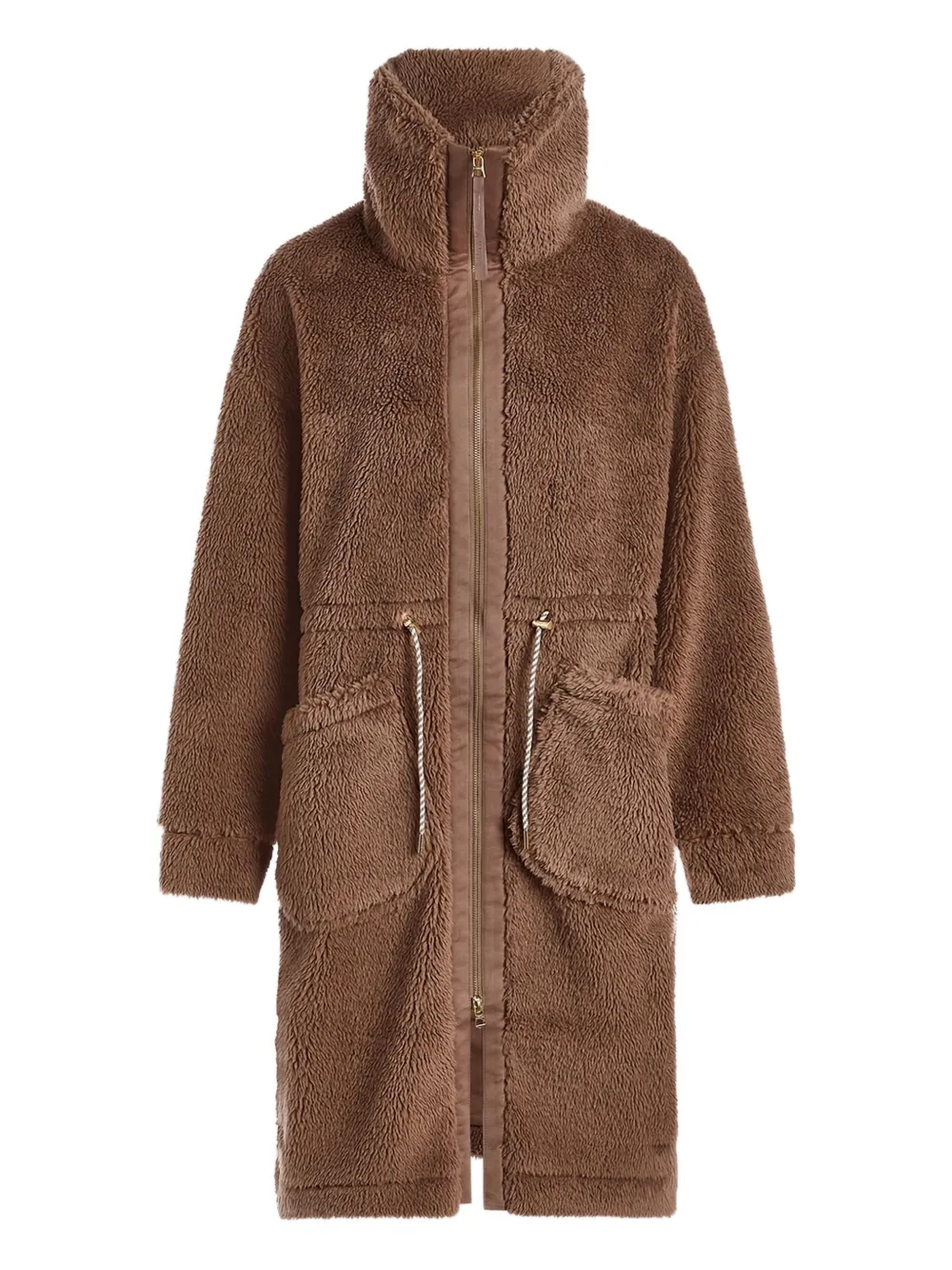 Varley Logan Sherpa coat | Brown | Image 1
