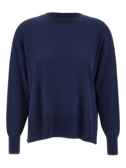 kaos ribbed slits sweater