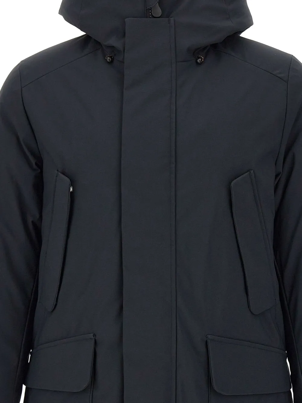 Save The Duck Elon Adjustable Hood Parka In Blue