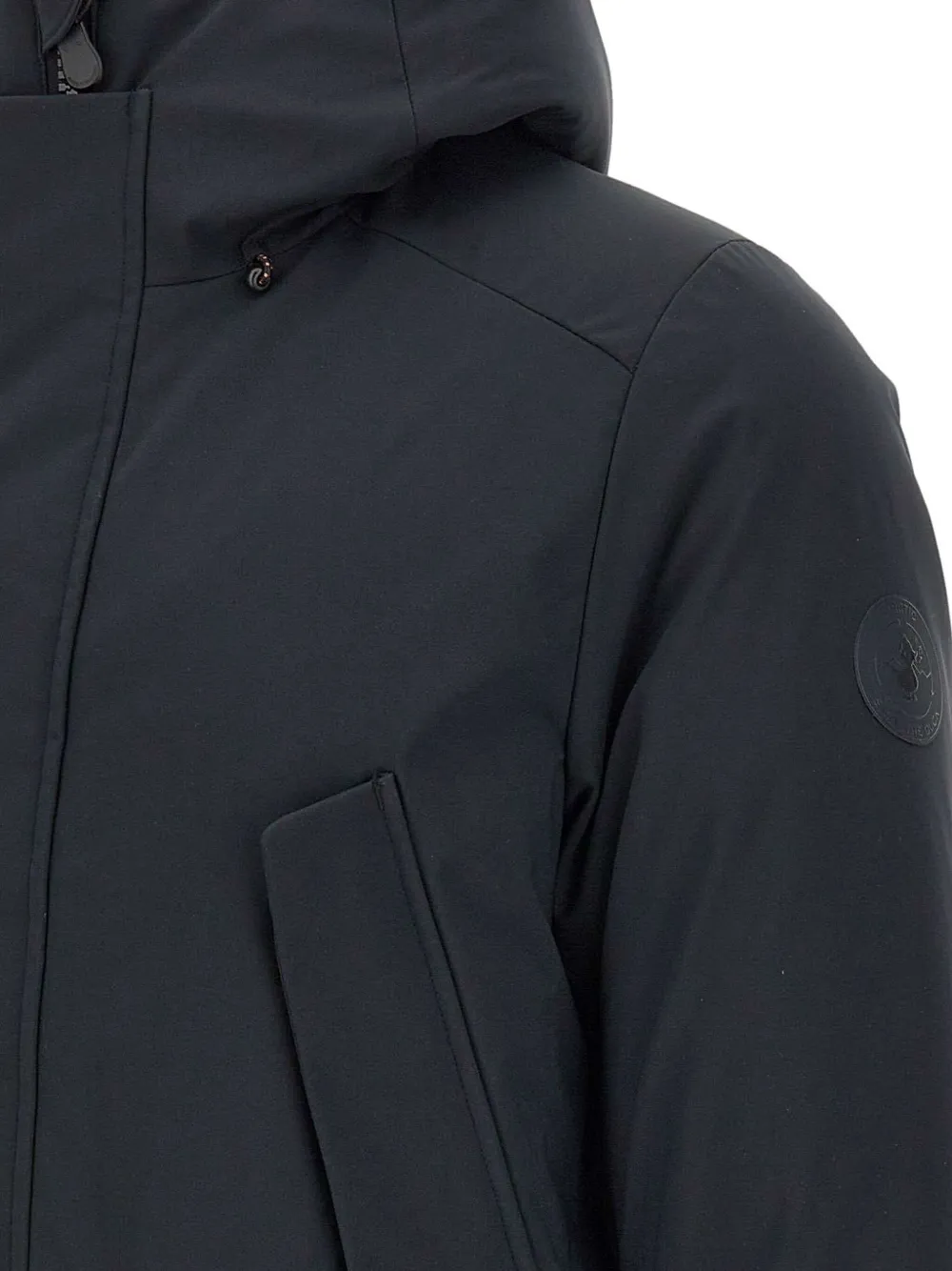 Save The Duck Elon Adjustable Hood Parka In Blue
